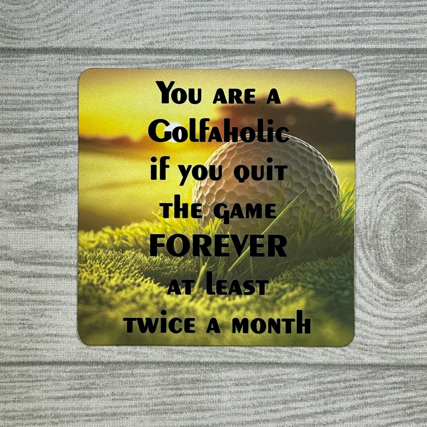 Golfaholic Magnet