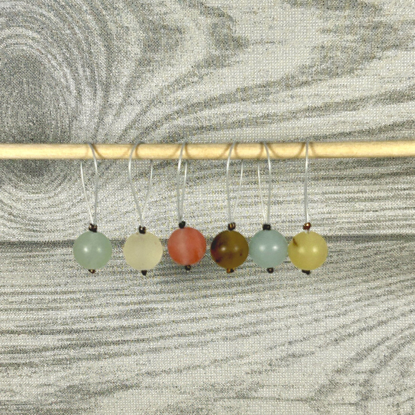 Amazonite Bead Stitch Marker