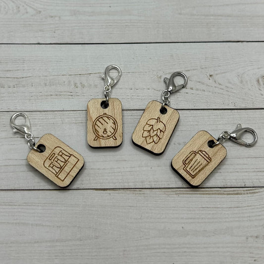 Beer Stitch Markers