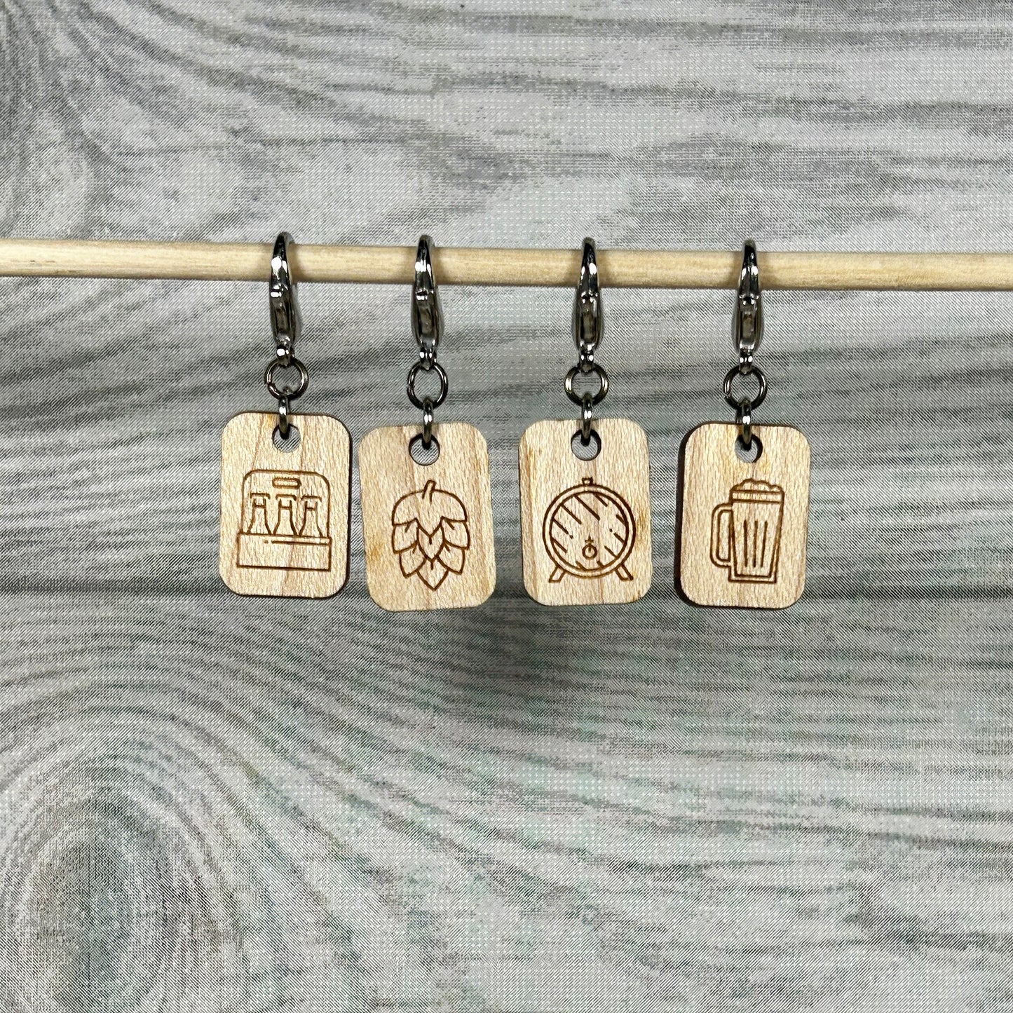 Beer Stitch Markers