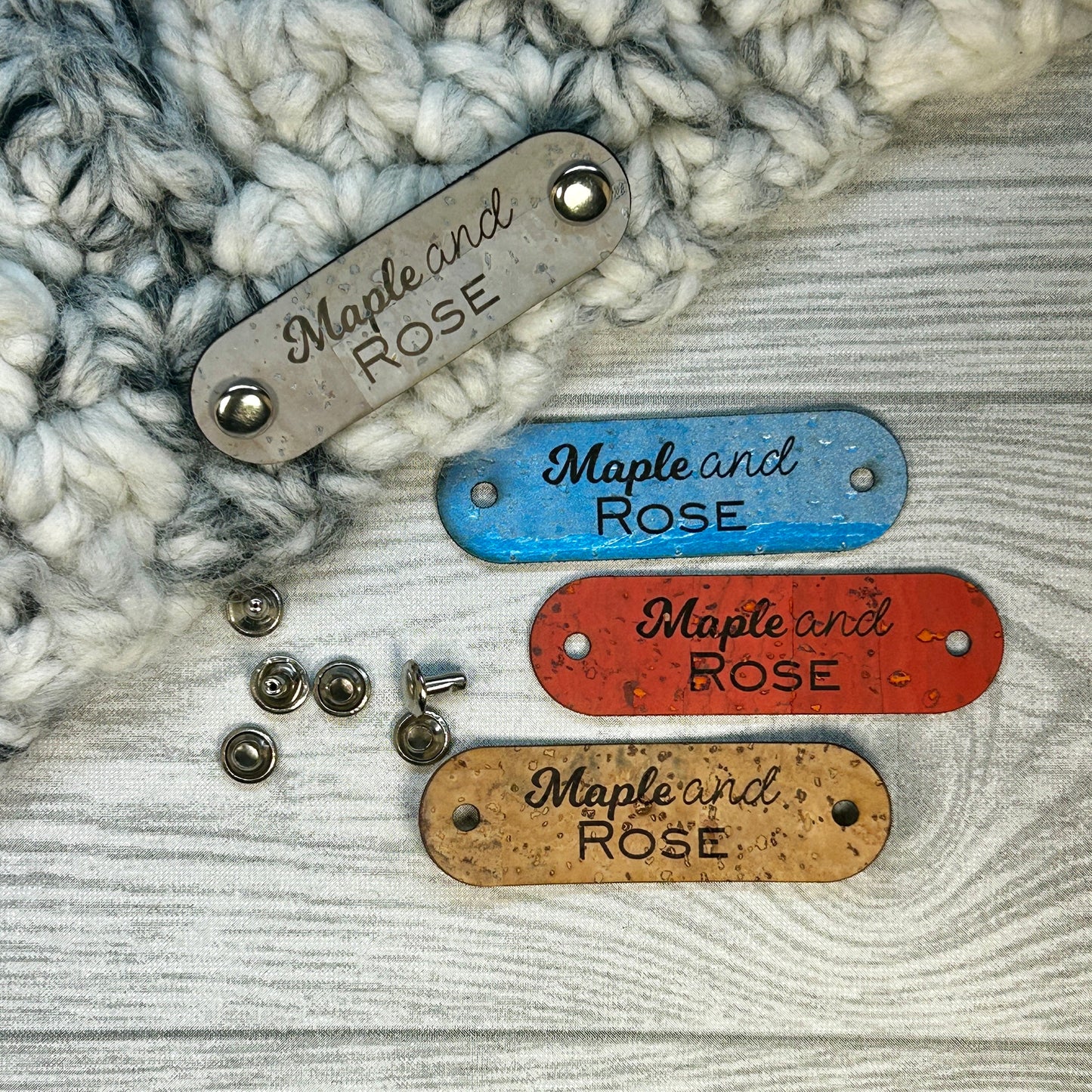 Cork Double Cap Flat Lay