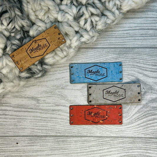 Cork Flat Lay Tags