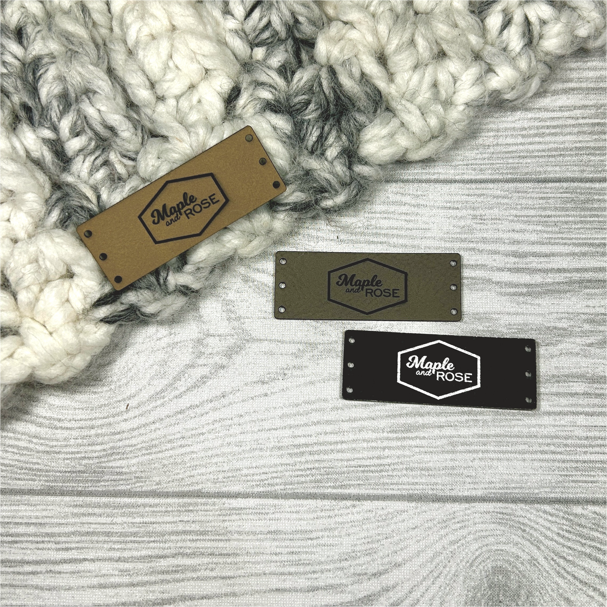 Leatherette Flat Lay