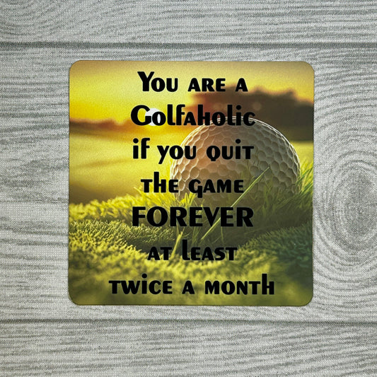 Golfaholic Magnet