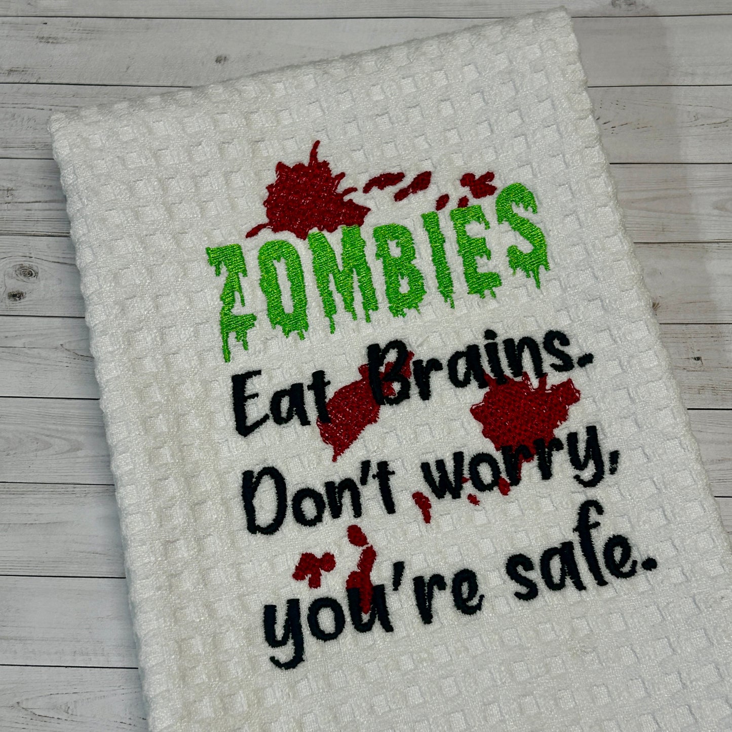 Zombies eat