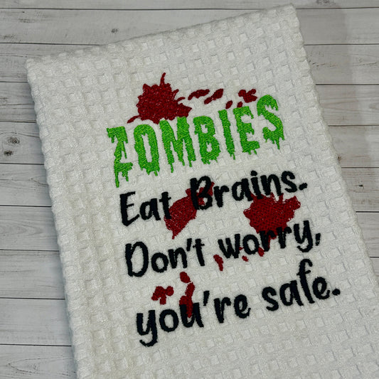 Zombies eat