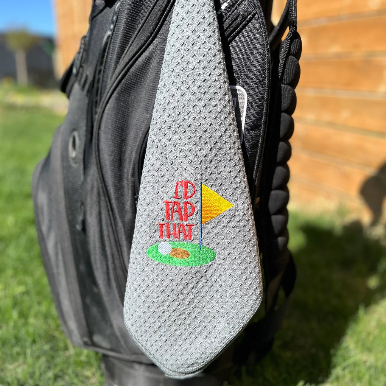 Talk Birdie Golf Towel