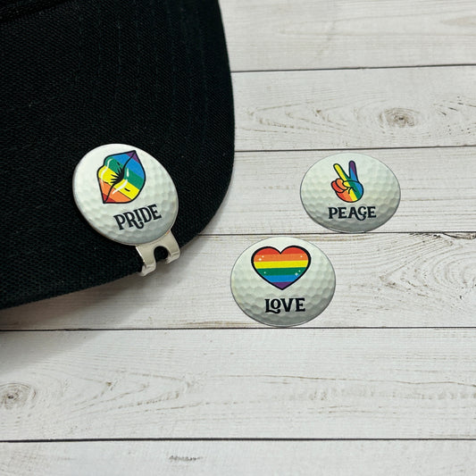 Pride Ball Marker Set