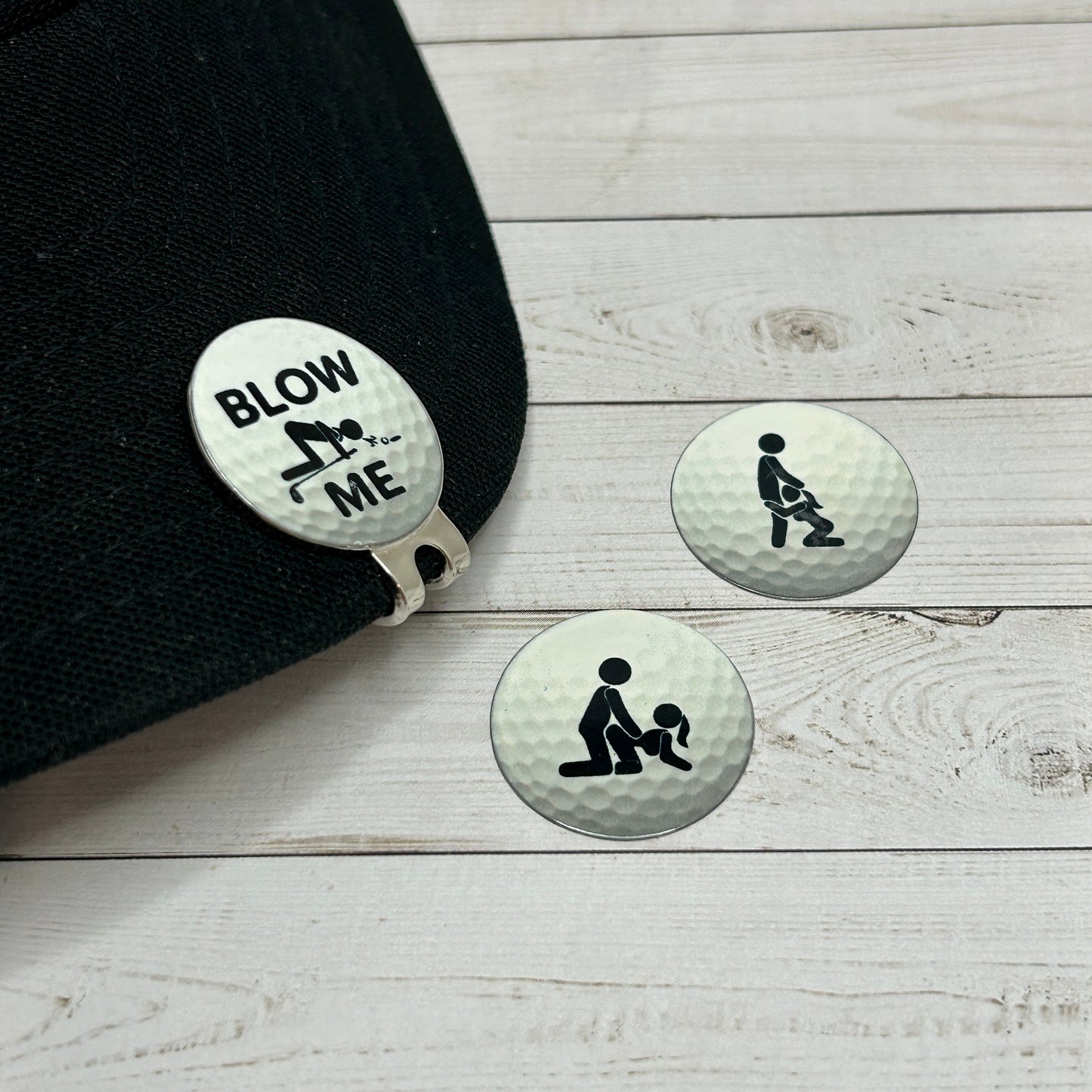 Blow Me Ball Marker Set