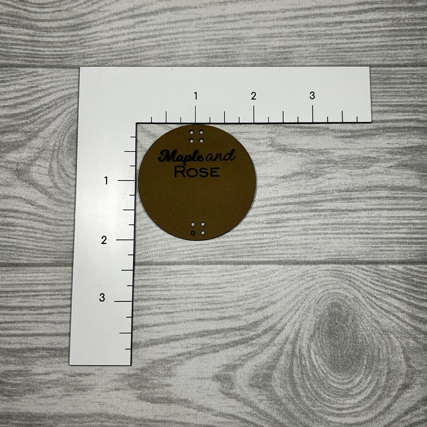 Leatherette Circle