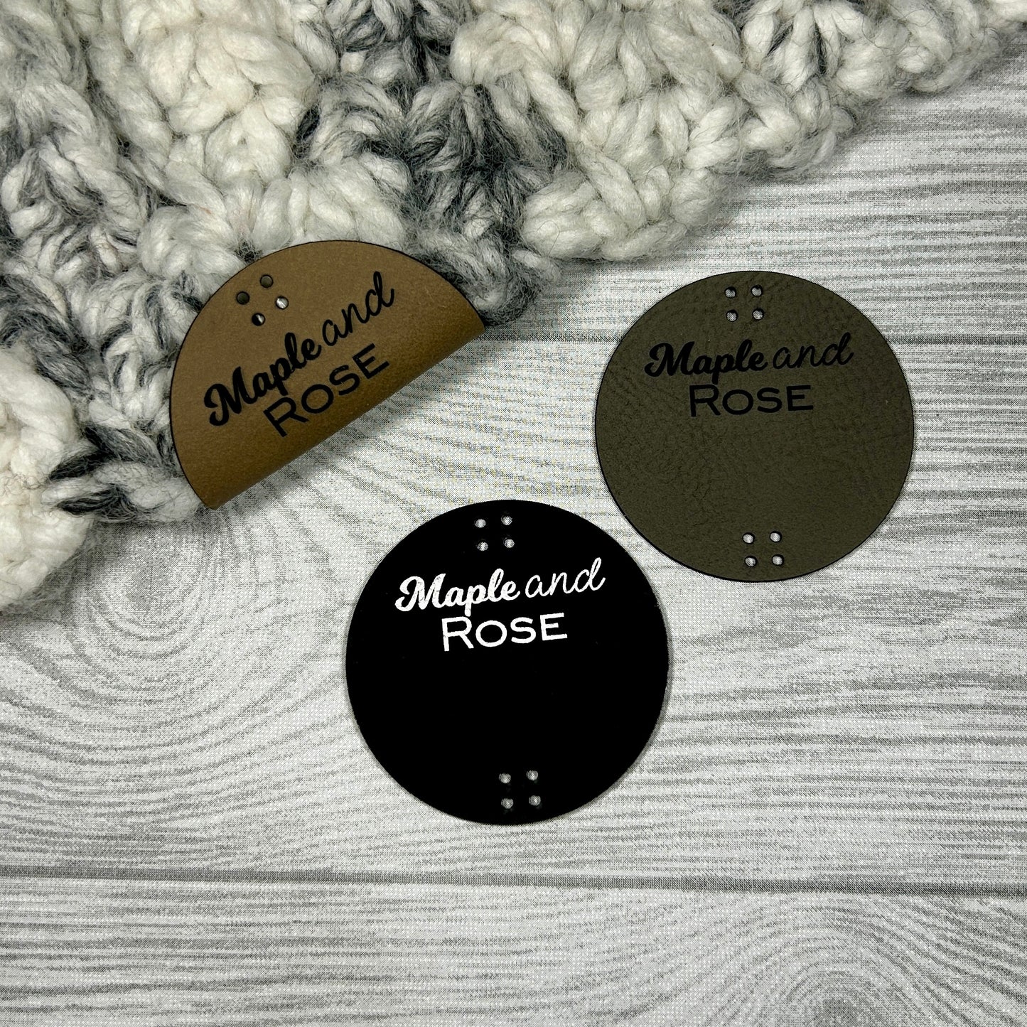 Leatherette Circle