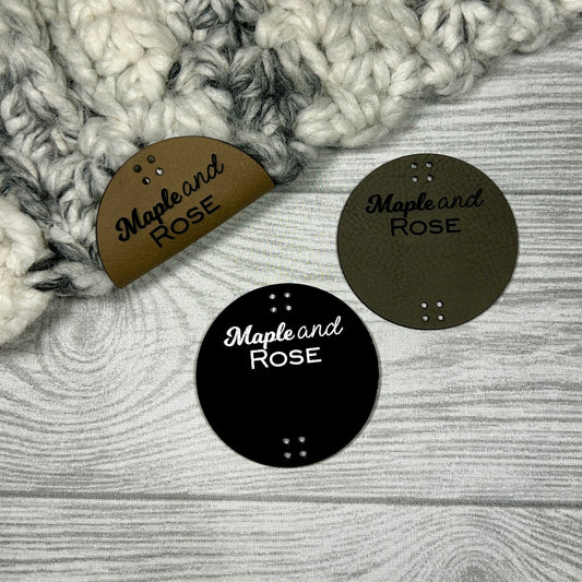 Leatherette Circle