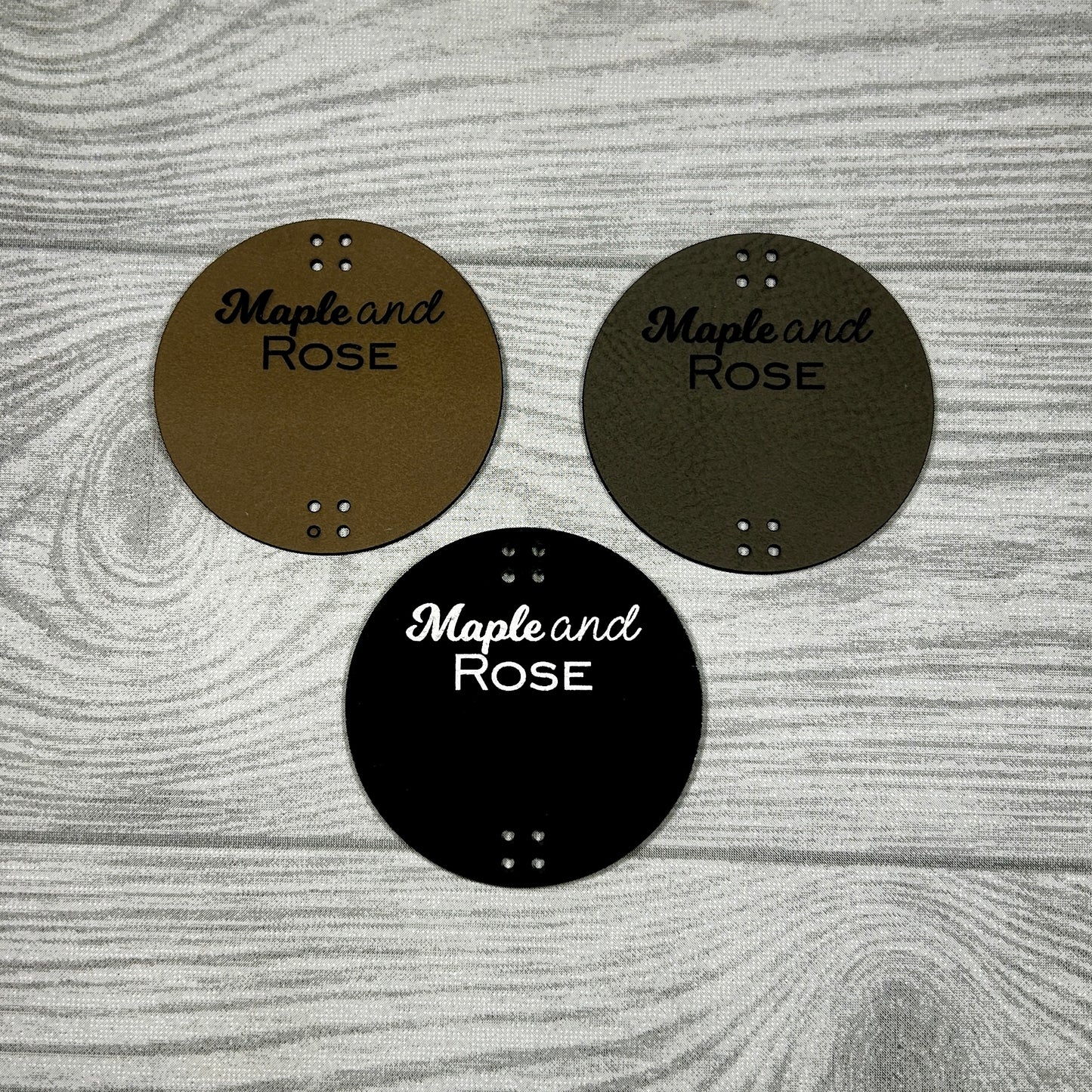 Leatherette Circle