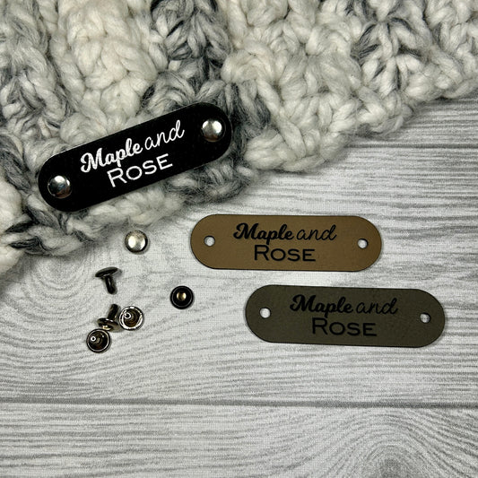 Leatherette Double Cap Flat Lay