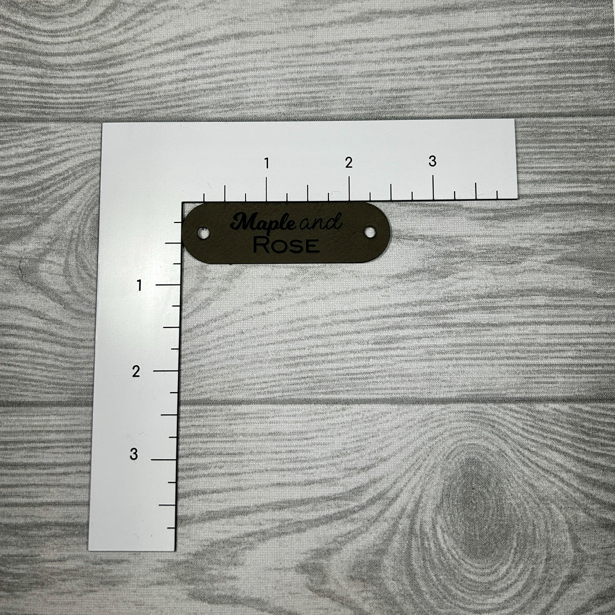 NO RIVETS Leatherette Flat Lay