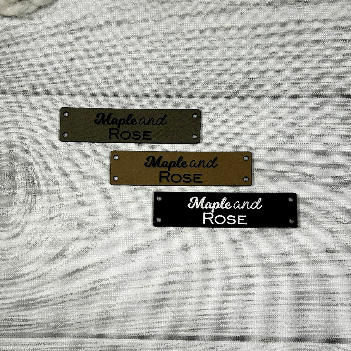 Leatherette Flat Lay Narrow