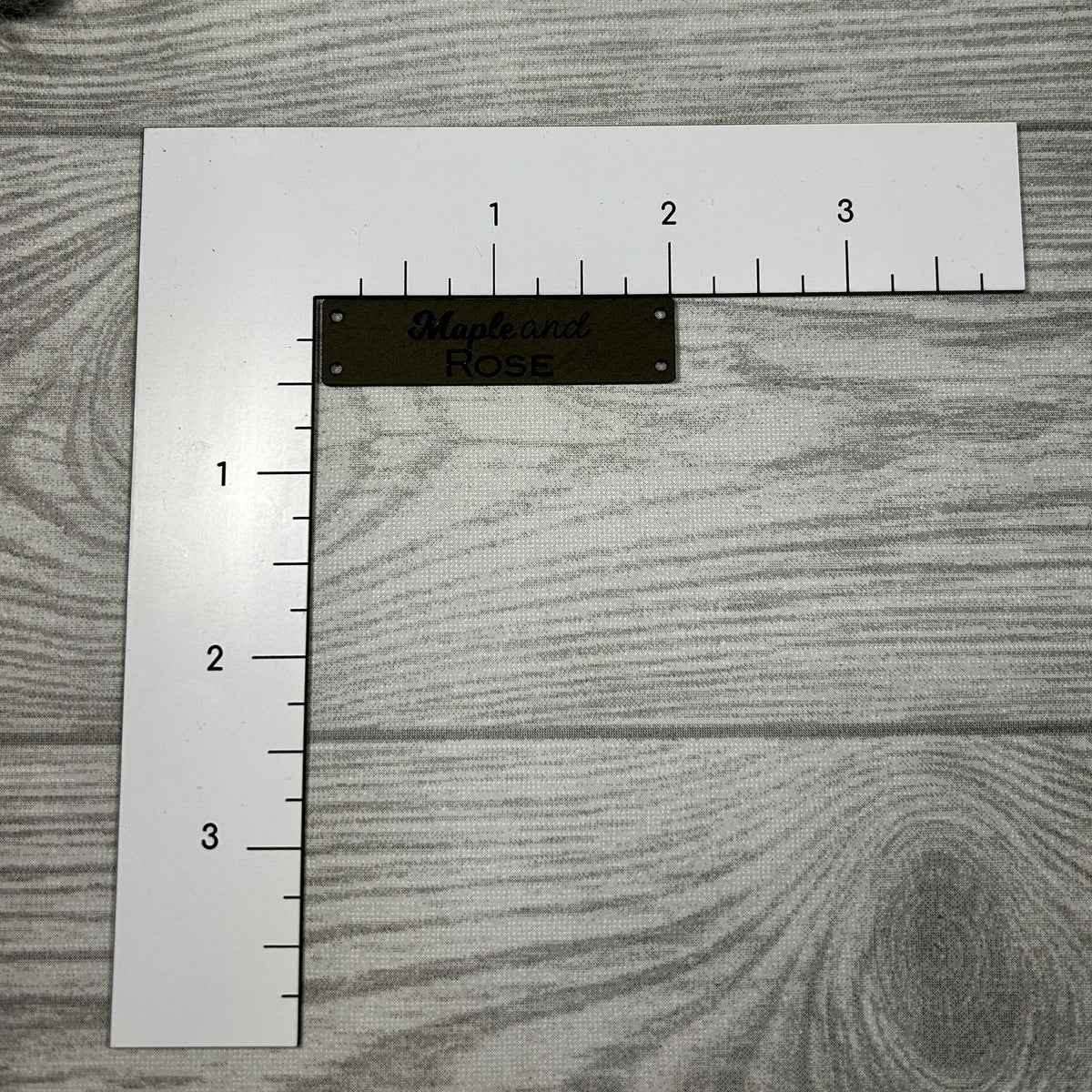 Leatherette Flat Lay Narrow