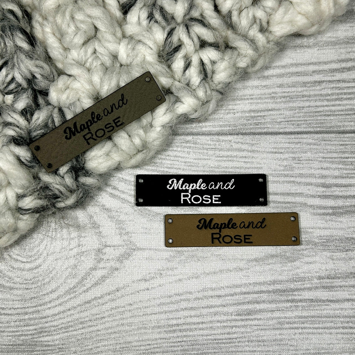 Leatherette Flat Lay Narrow
