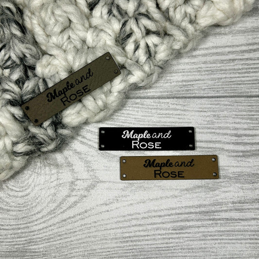 Leatherette Flat Lay Narrow