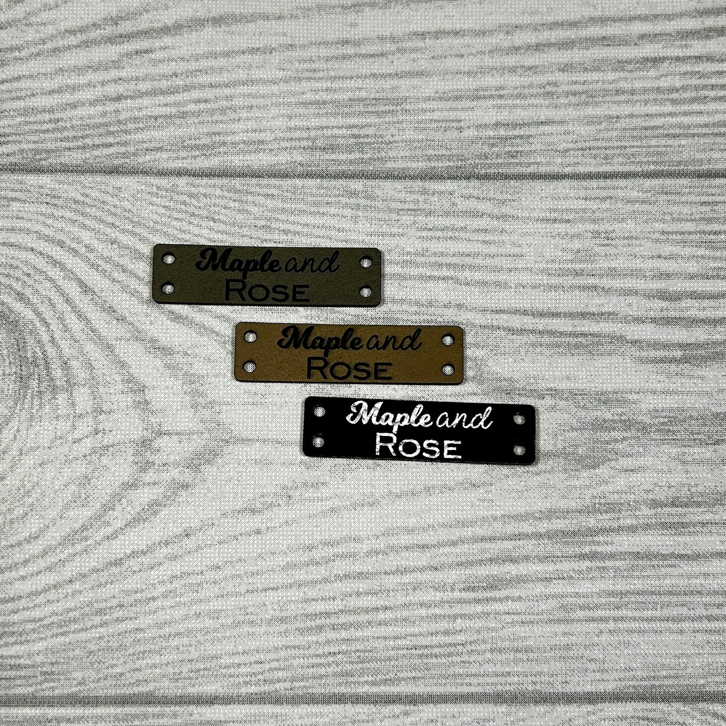 Leatherette Slim Tags