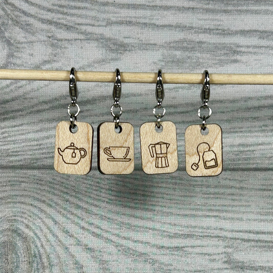 Tea Time Stitch Markers