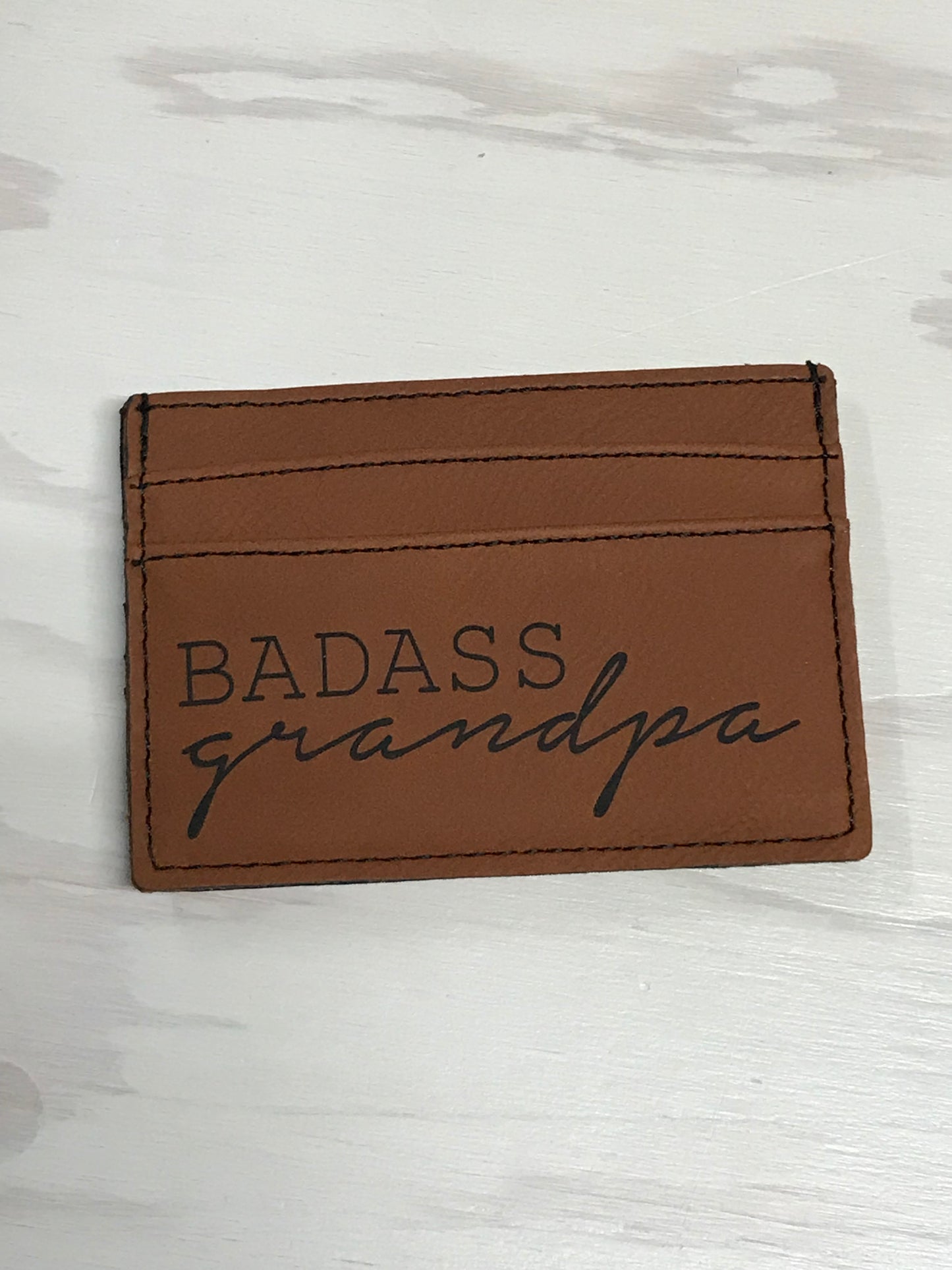 Badass Grandpa Money Clip Card Holder