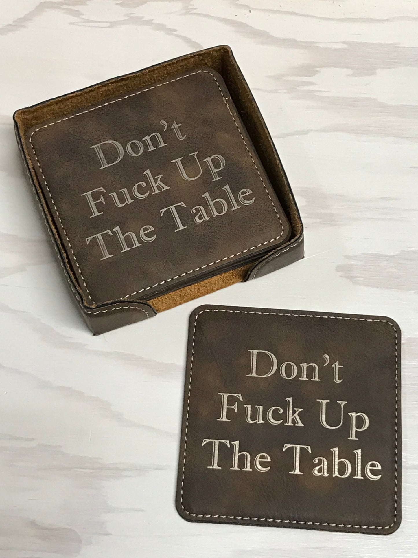 F-up the Table Coasters