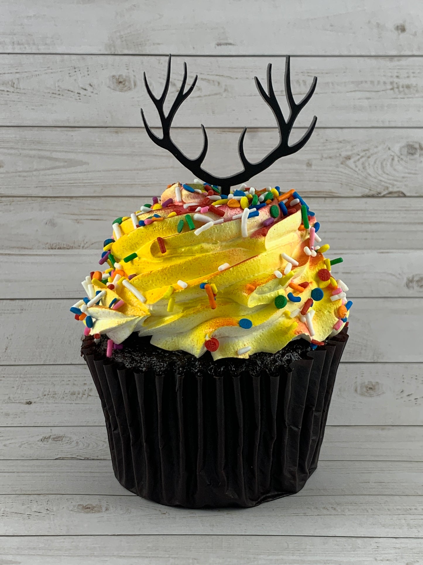 Antler Cupcake toppers