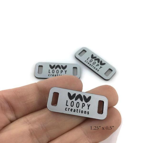 Acrylic ROUNDED tags