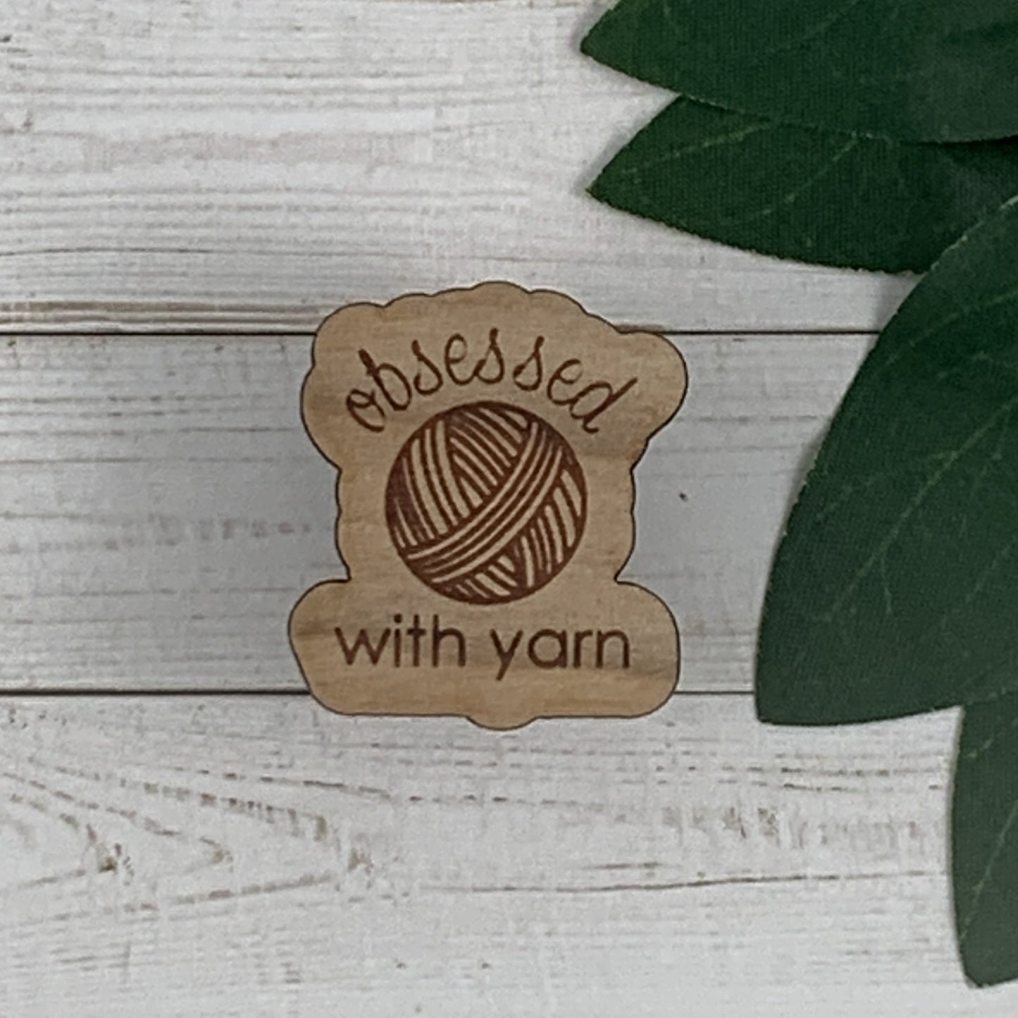 Obsessed with Yarn Pin