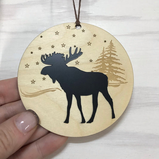 Moose Ornament